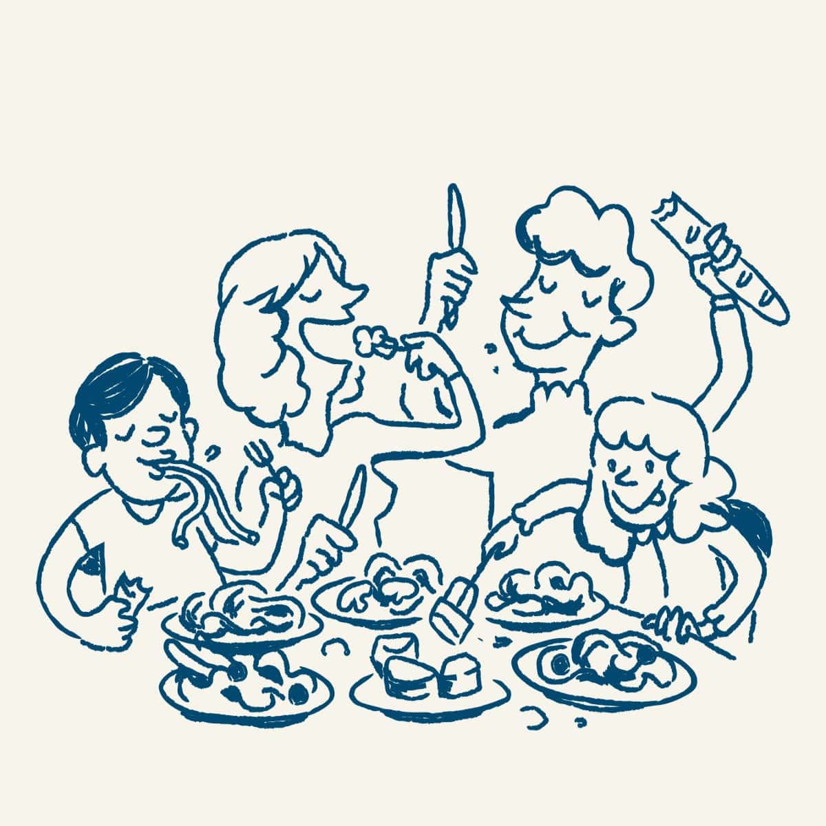 Meal Box La Family Feast Discovery Box, 6 meals for 4