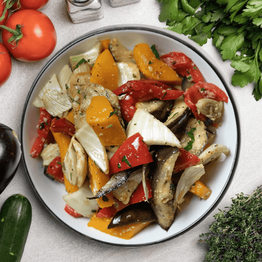 Ready to eat Meal Roasted Mediterranean Vegetables