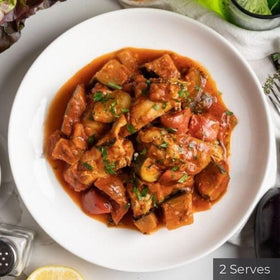 Chicken Provencal with Ratatouille Vegetables