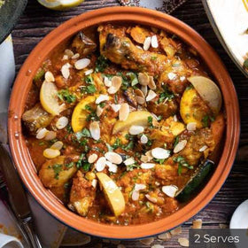Traditional Moroccan Chicken Tajine