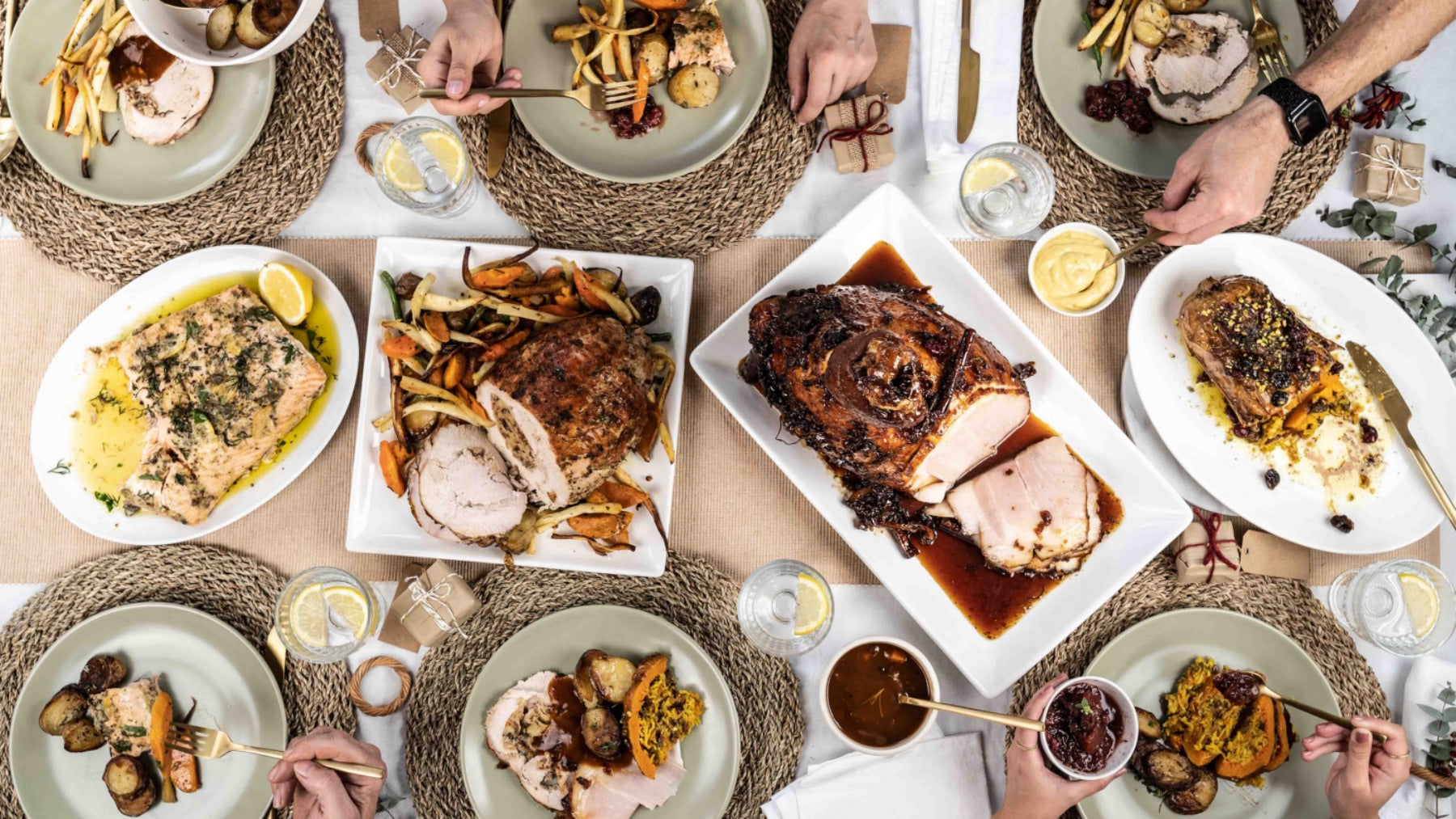 Holiday Season Stuffed Turkey Breast