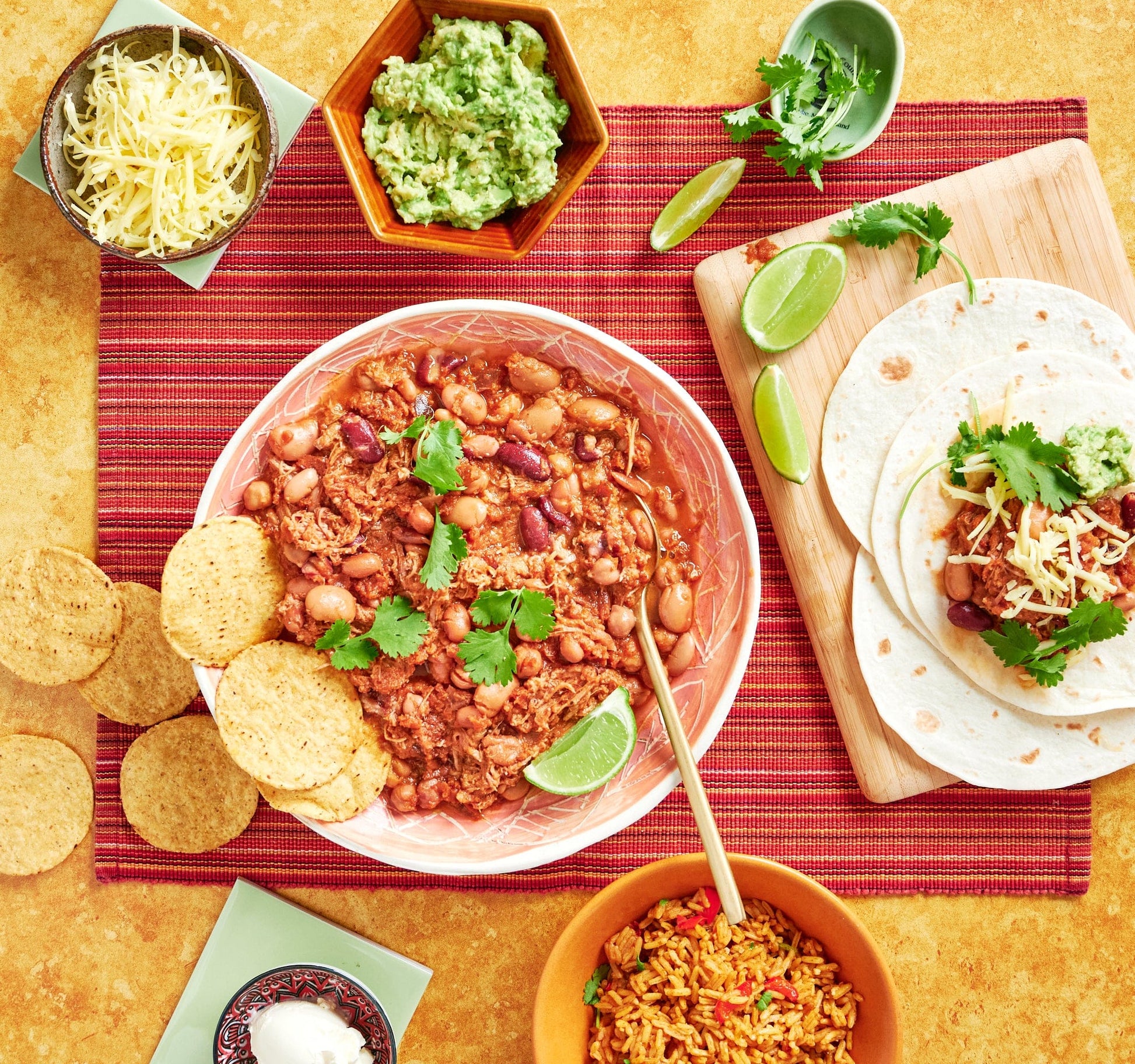 Curry, stews and wet dishes Carnita Pulled Pork with Mexican Beans