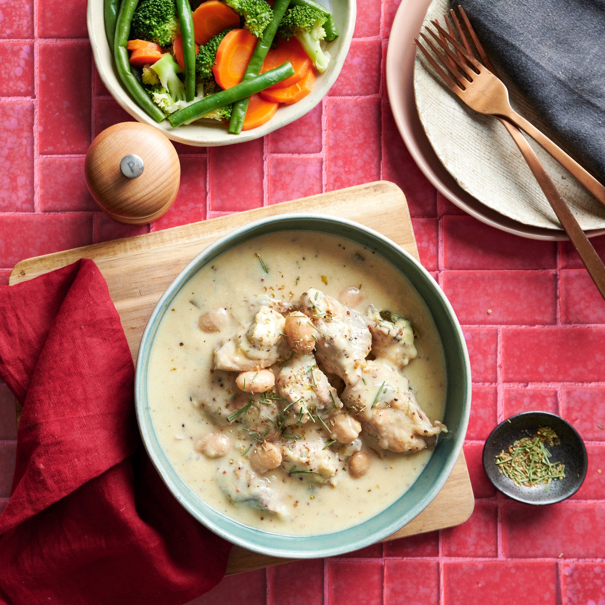 Curry, stews and wet dishes Chicken Leek and Dijon Casserole