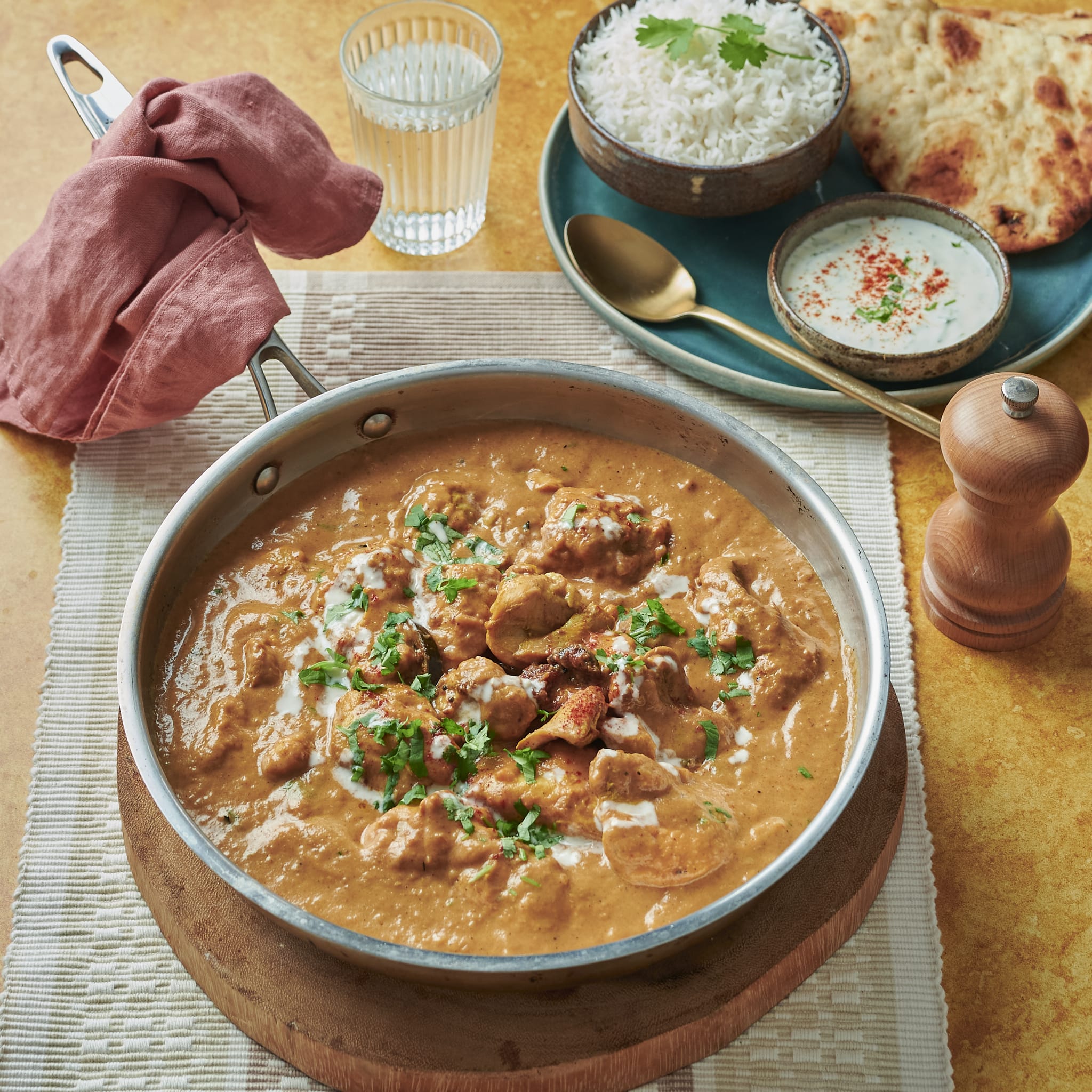 Curry, stews and wet dishes Chicken Tikka Masala, Family Size