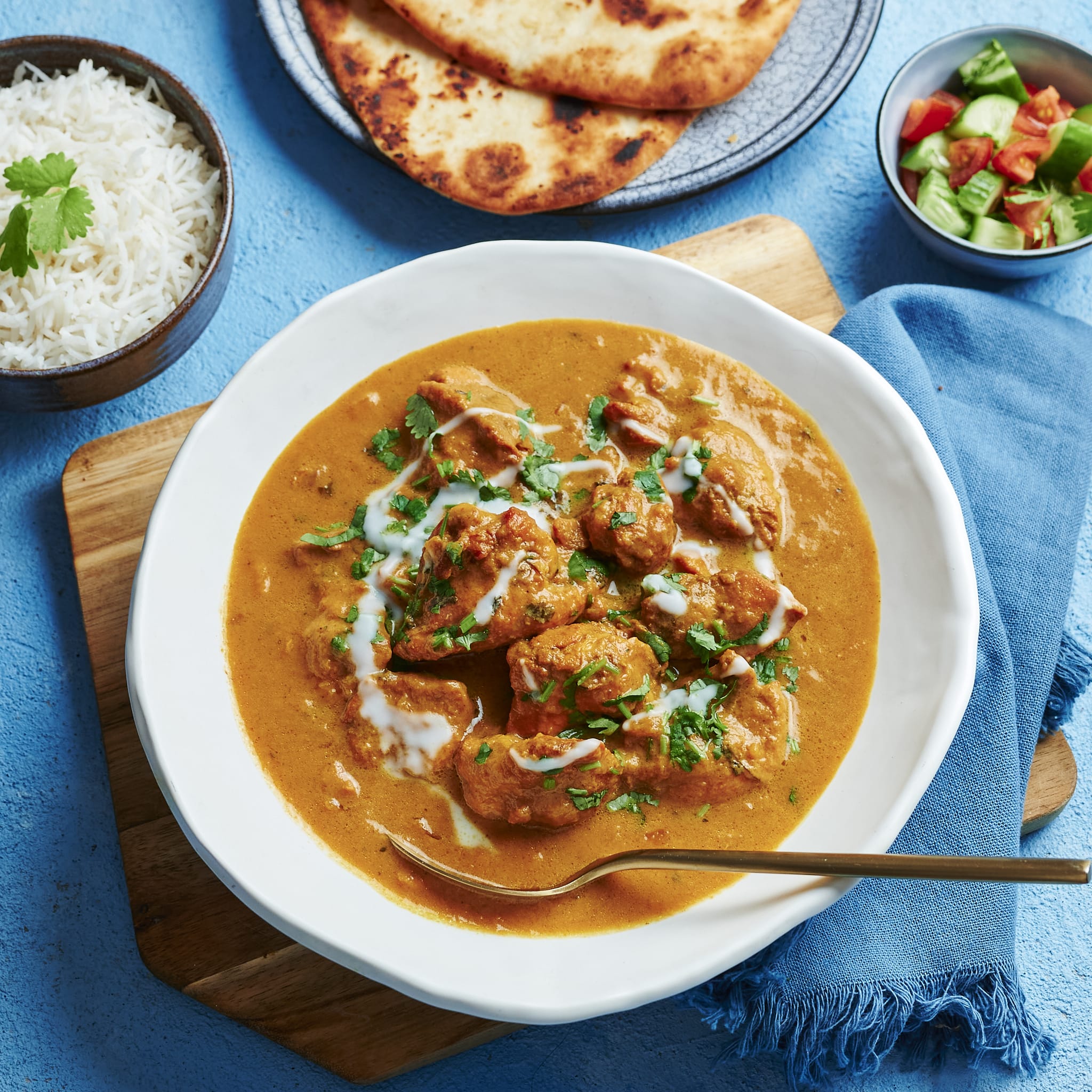 Curry, stews and wet dishes Indian Butter Chicken