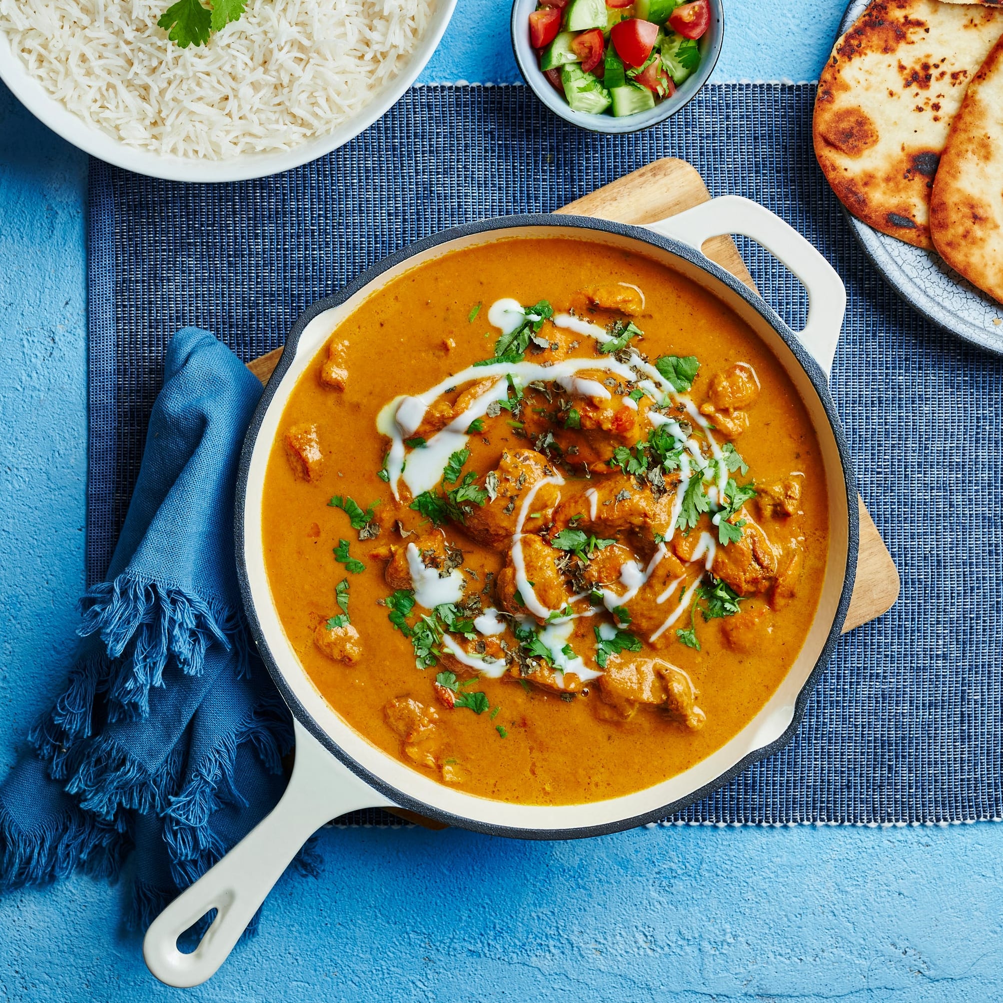 Curry, stews and wet dishes Indian Butter Chicken Family Size