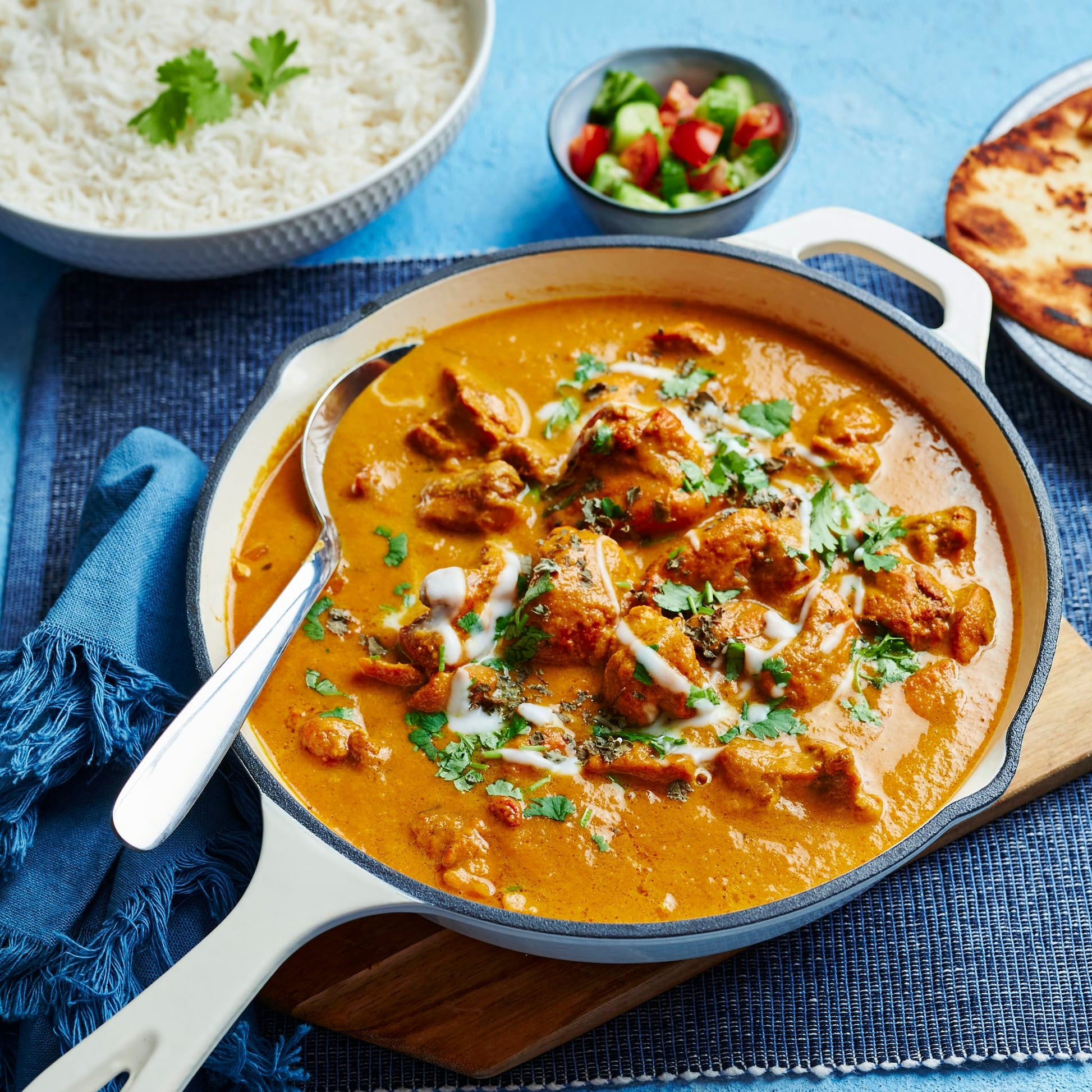 Curry, stews and wet dishes Indian Butter Chicken Family Size