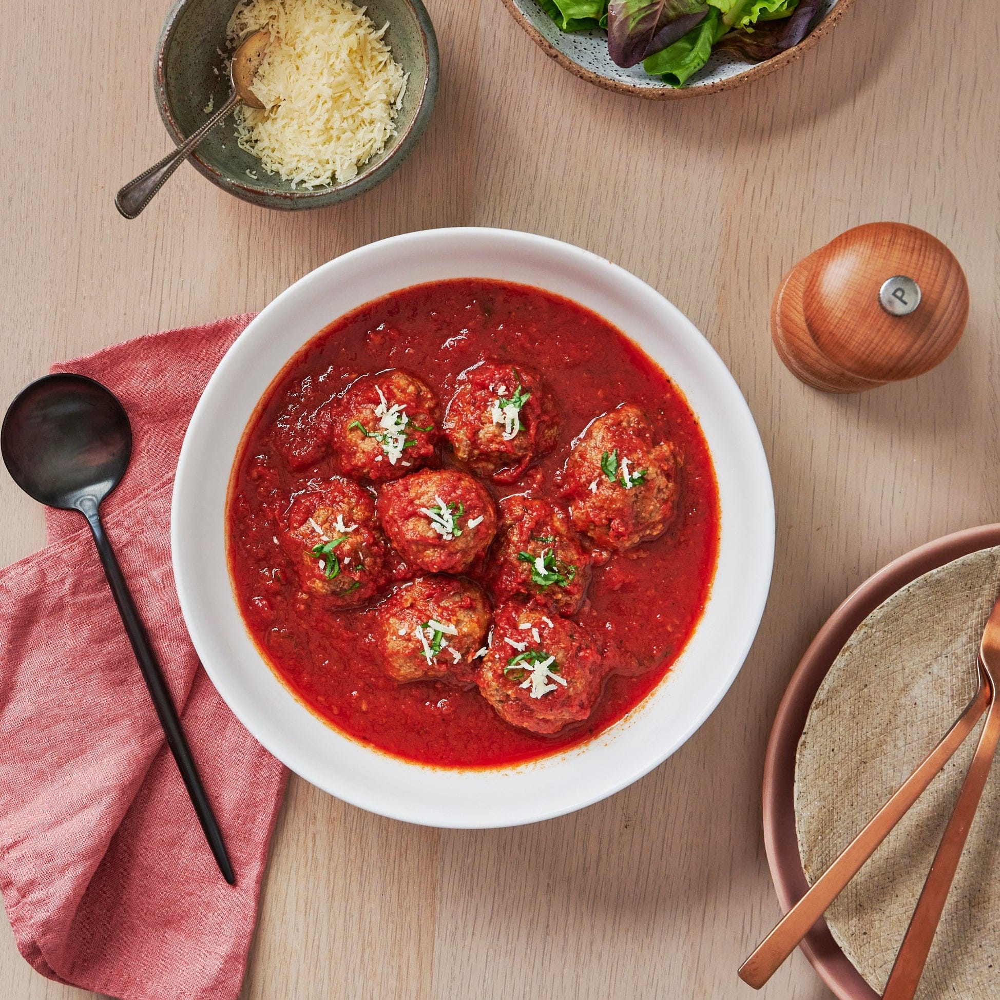 Curry, stews and wet dishes Italian Meatballs