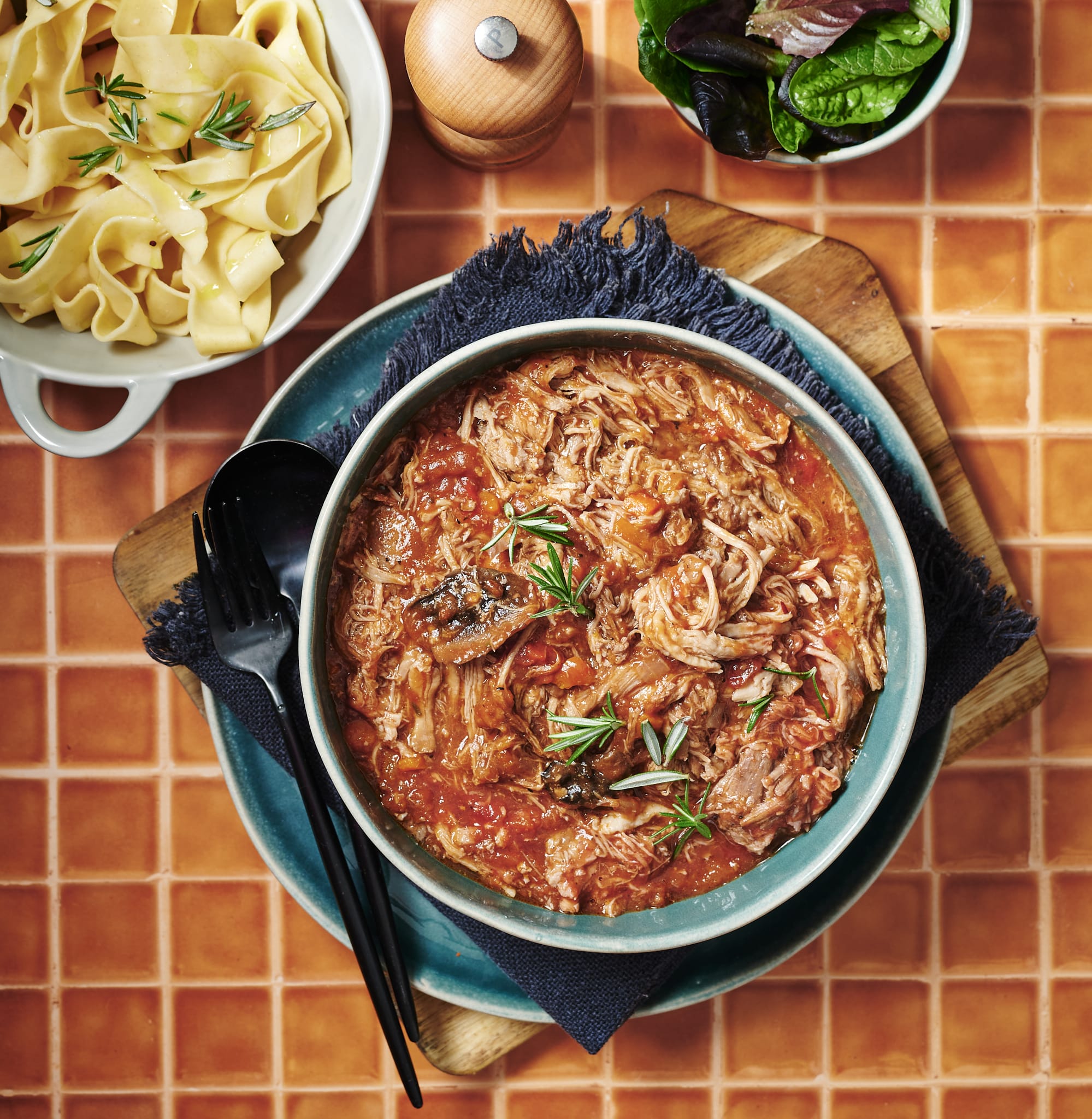 Curry, stews and wet dishes Pork Ragu