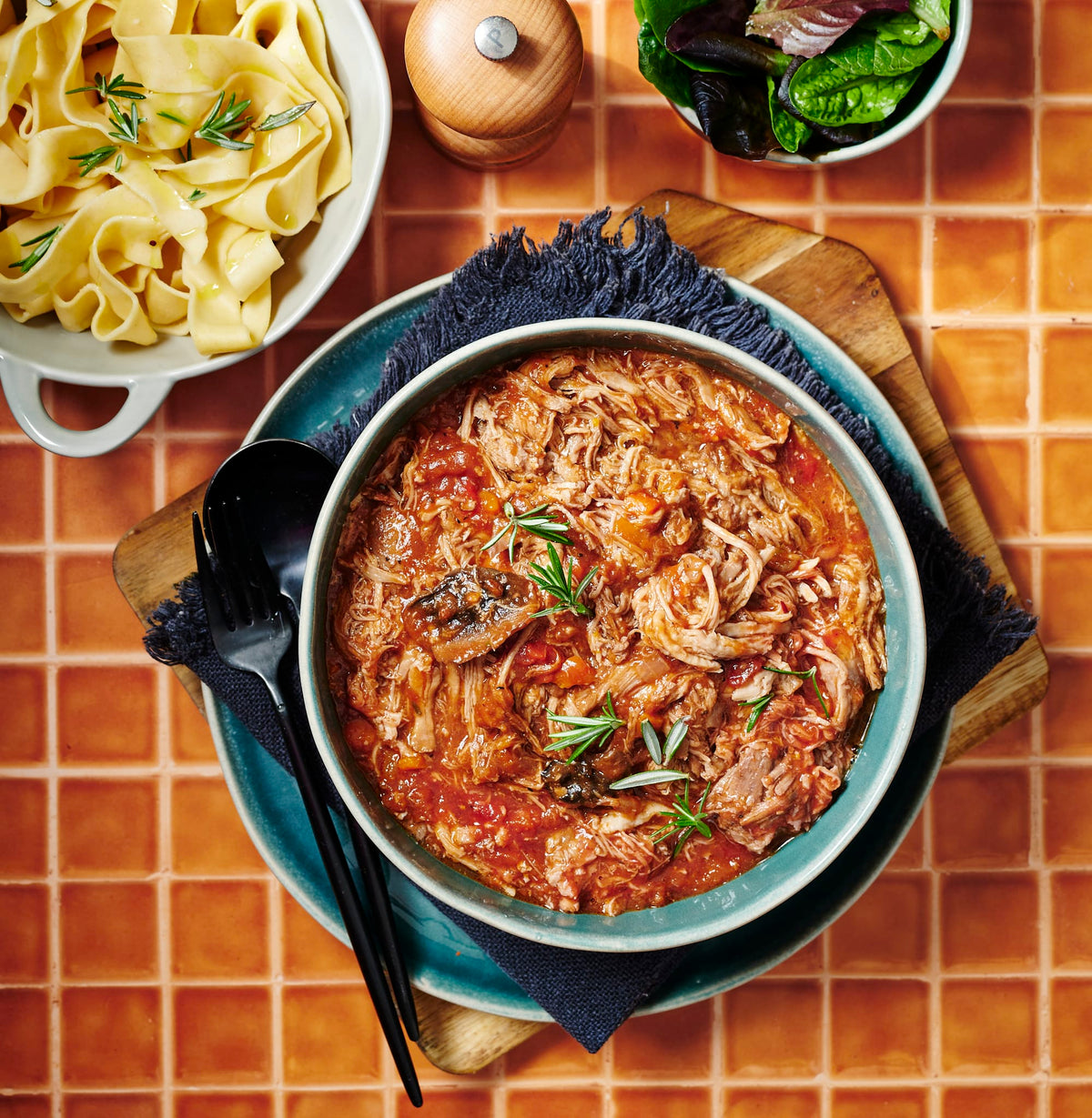 Curry, stews and wet dishes Pork Ragu