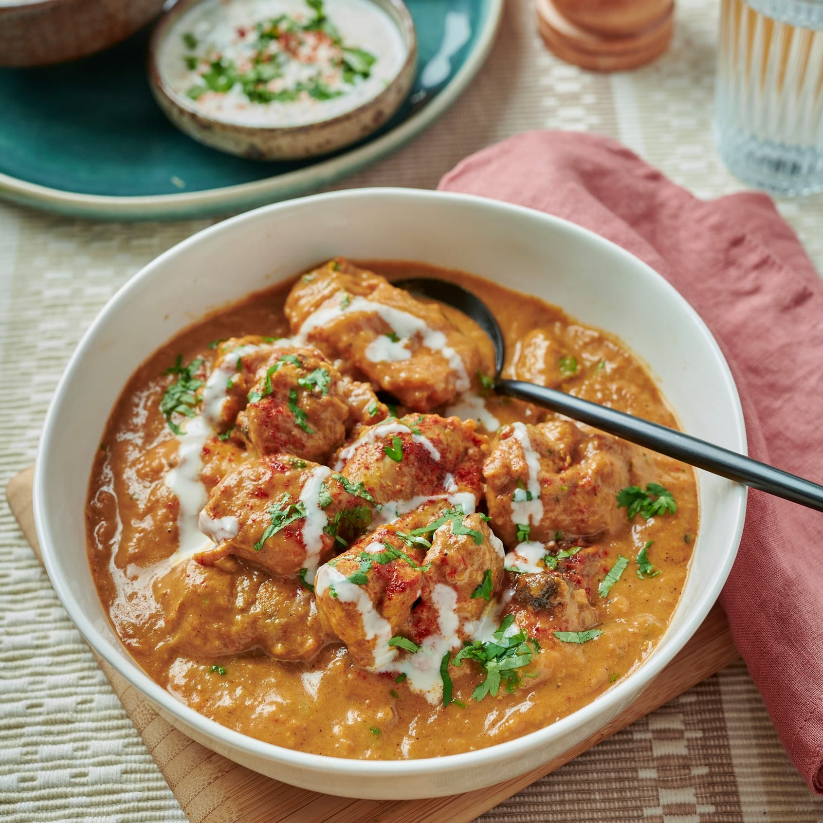 Curry, stews and wet dishes Spicy Chicken Tikka Masala