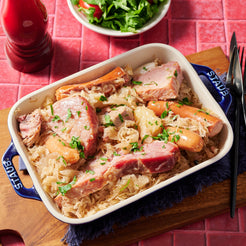 Curry, stews and wet dishes Traditional Choucroute Garnie (Braised Sauerkraut)