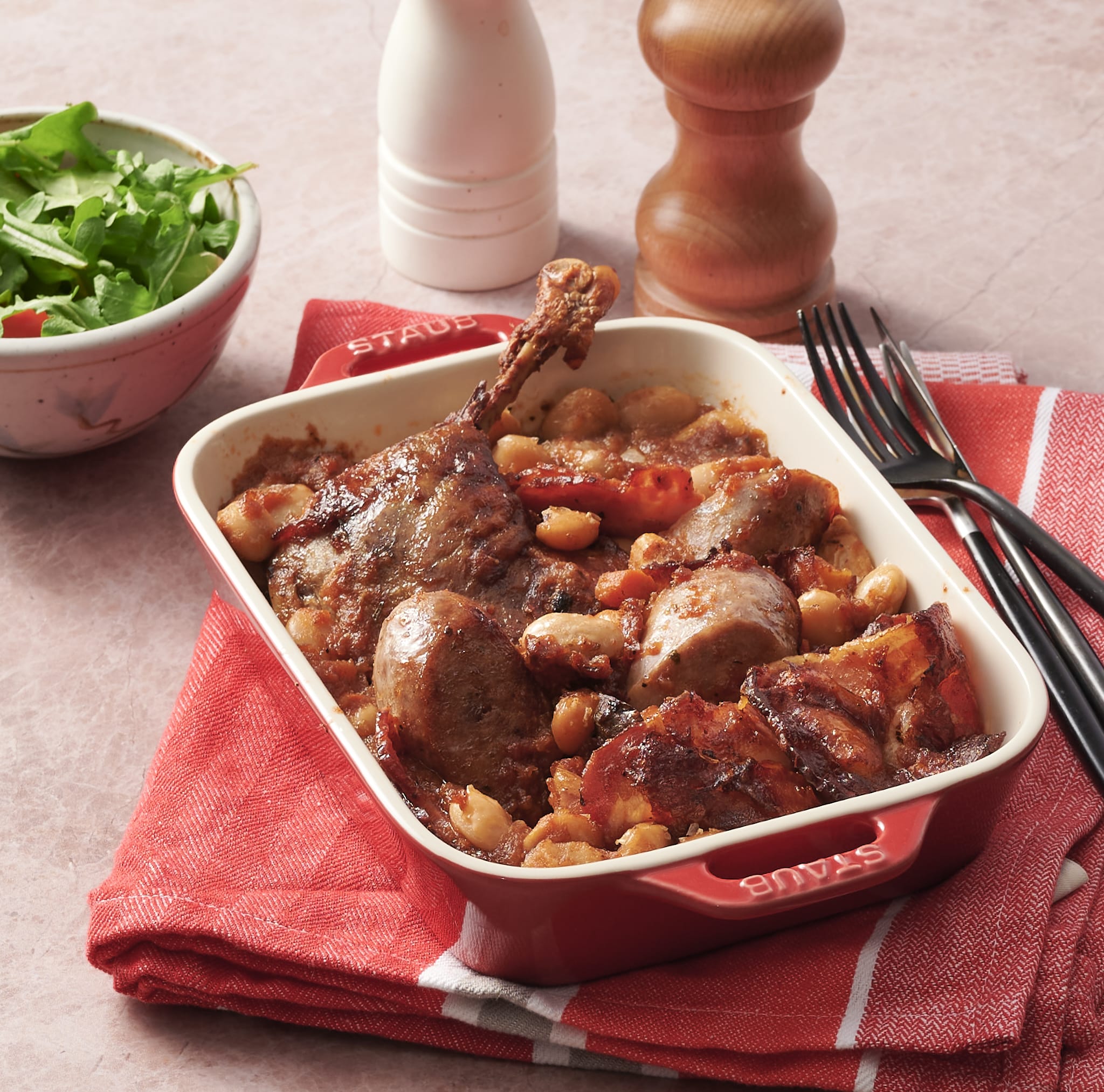 Curry, stews and wet dishes Traditional Toulouse Cassoulet