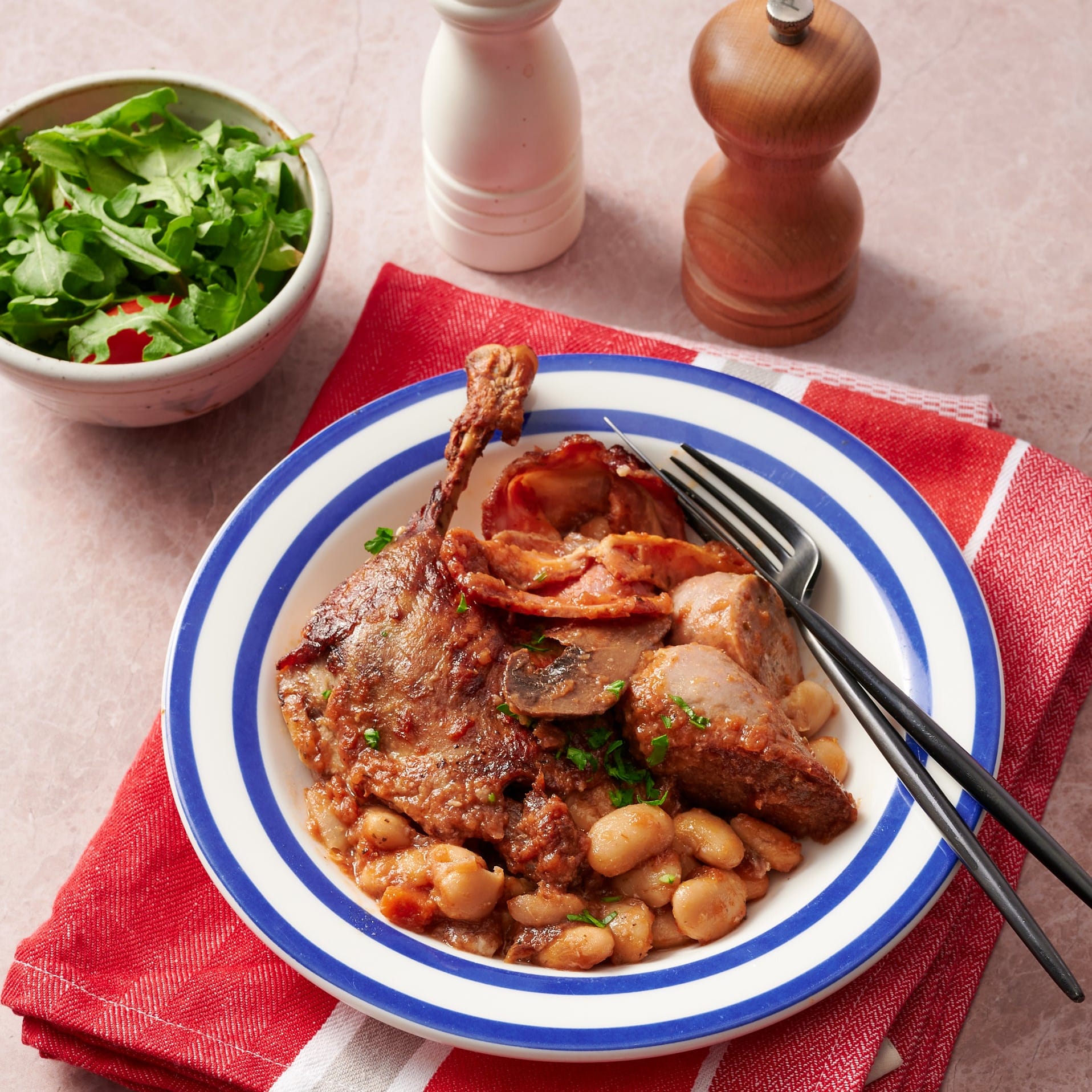 Curry, stews and wet dishes Traditional Toulouse Cassoulet