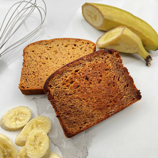 Dessert Banana Bread, 2 slices