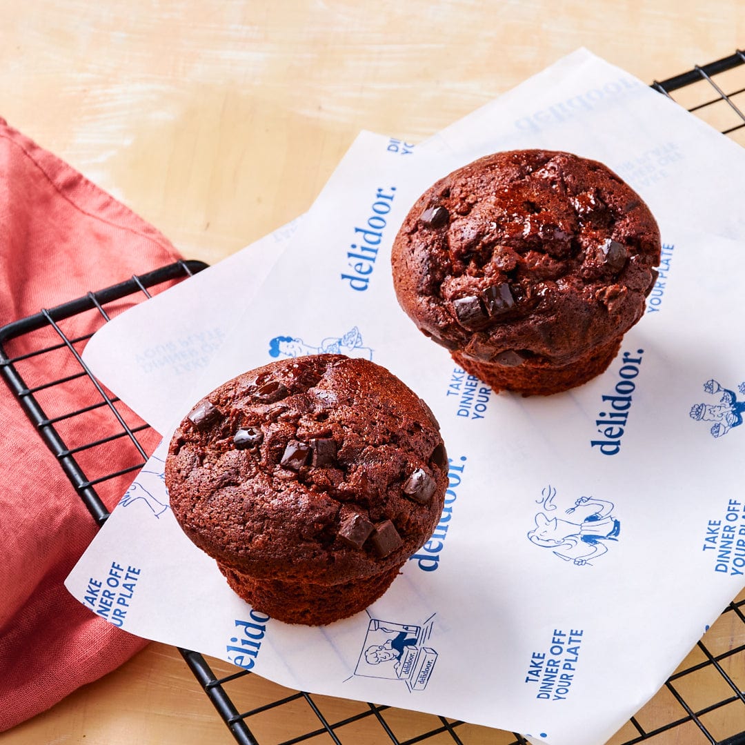 Dessert Chocolate and Hazelnut Filling Muffin *2