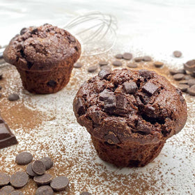 Chocolate and Hazelnut Filling Muffin *2