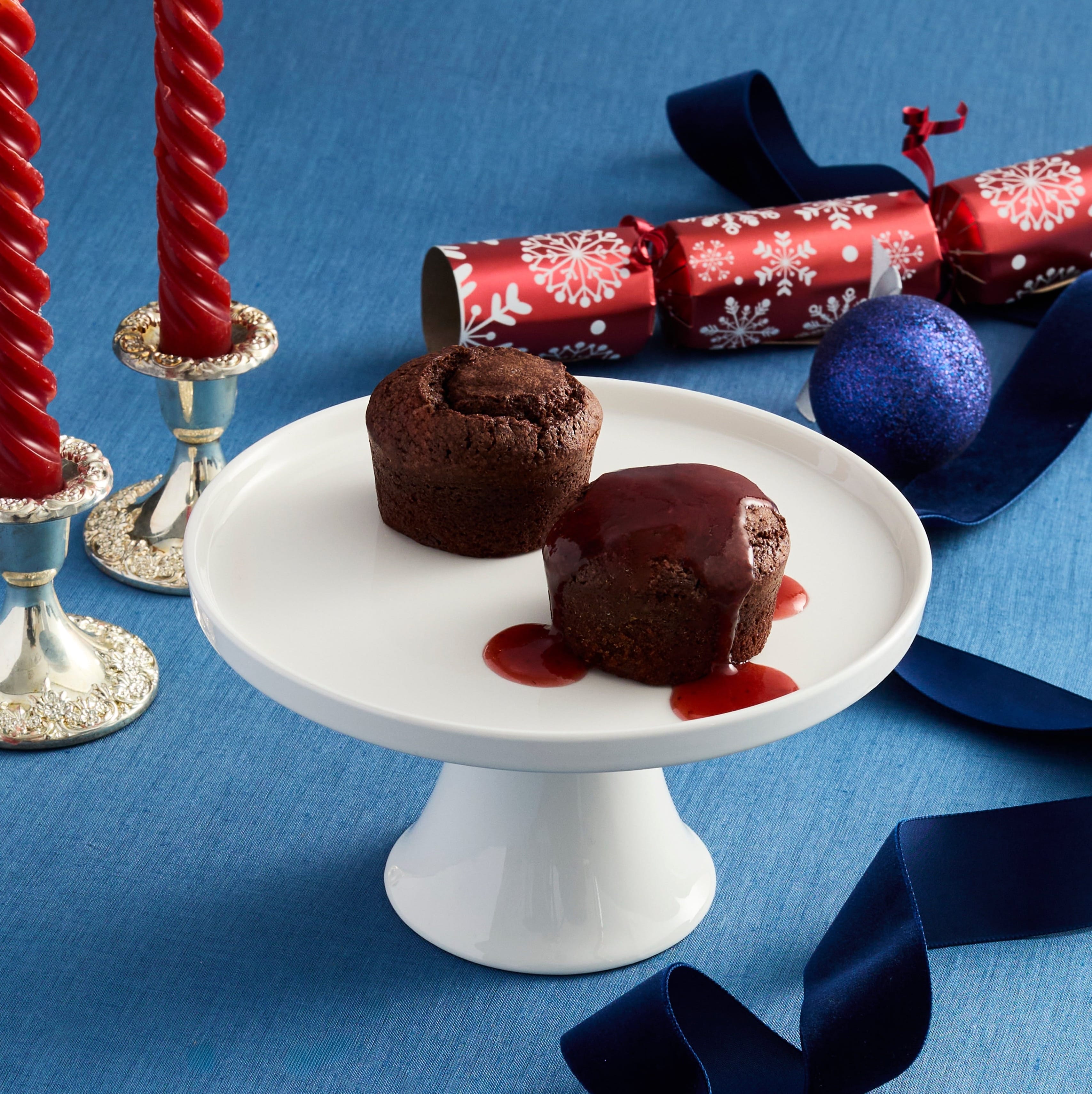 Gluten-free chocolate moelleux with strawberry coulis – Délidoor