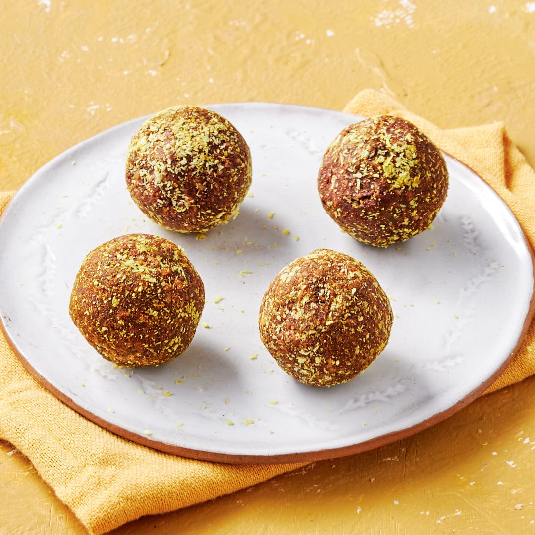 Dessert Jaffa Chocolate Balls with Turmeric *4, by Wellness by Tess