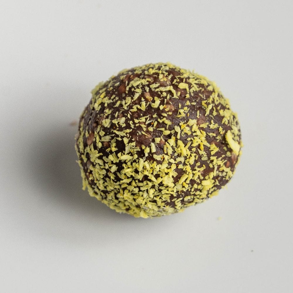 Dessert Jaffa Chocolate Balls with Turmeric by Wellness by Tess