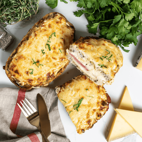 Family size meals Croque Monsieur *2