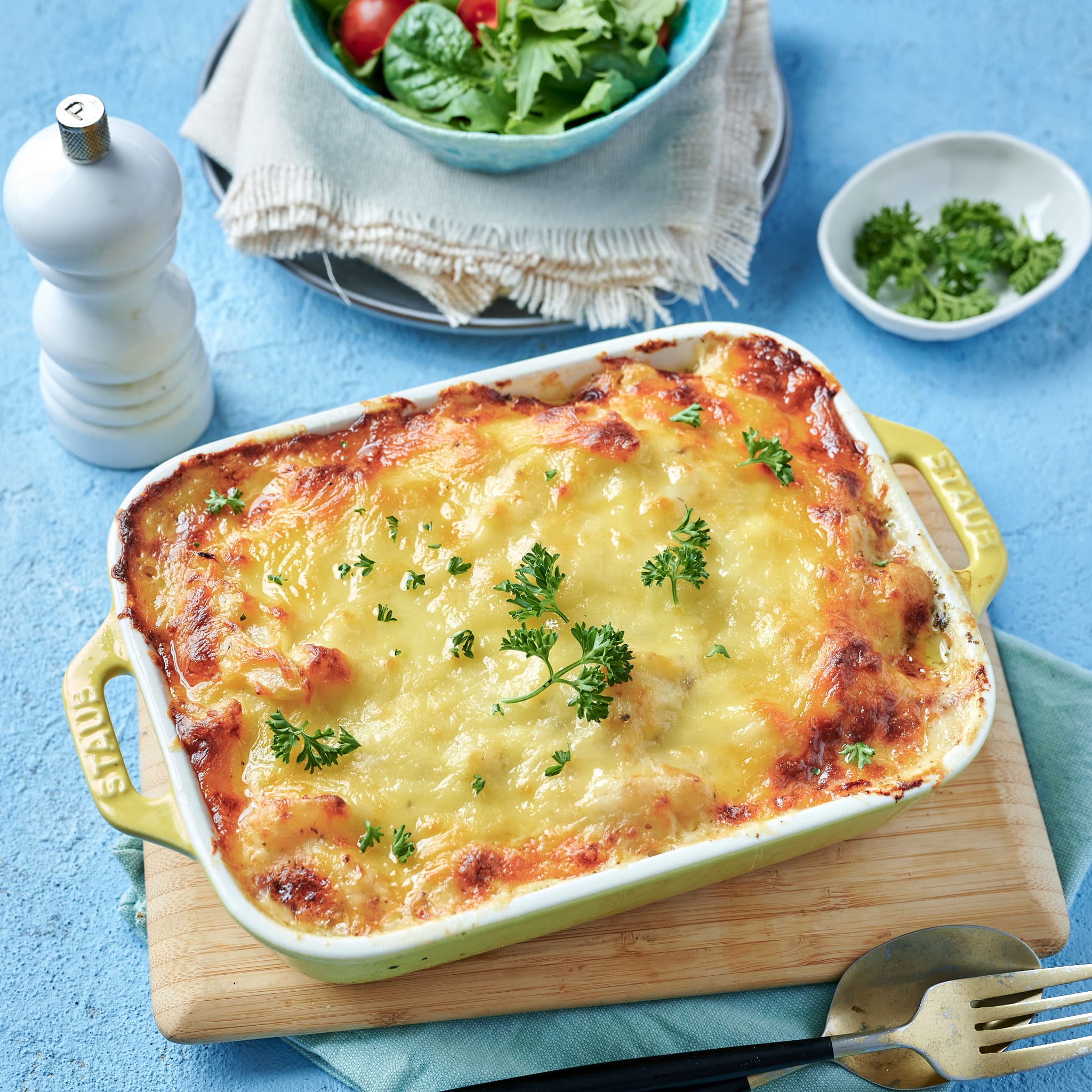 Foil Cauliflower Gratin