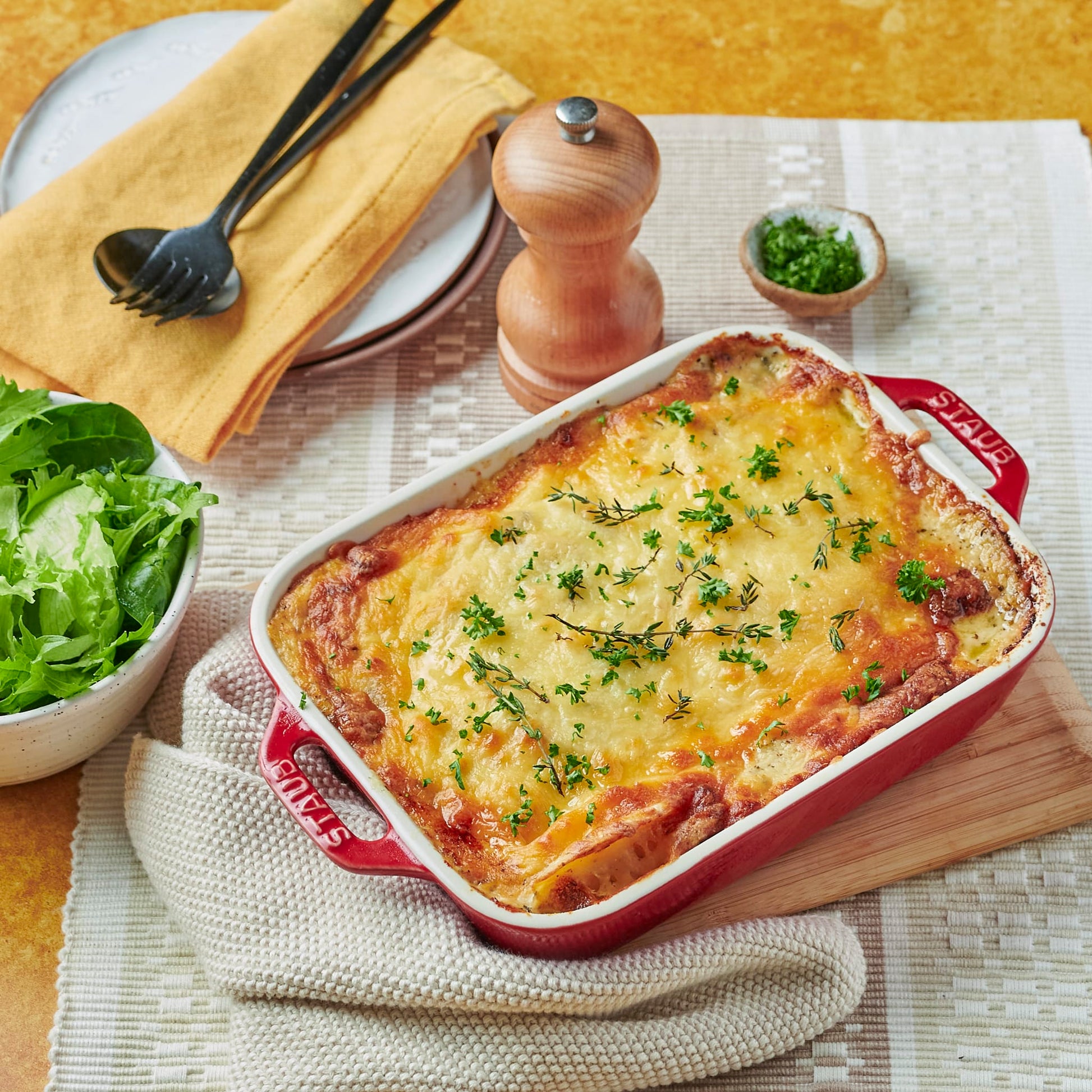 Foil Gratin Dauphinois (French style potato gratin)