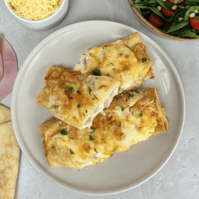 Ham & Cheese Savoury French Crepes for 1 to 2