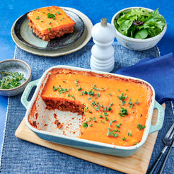 Foil Lentil Shepherd's Pie