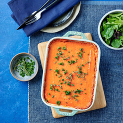 Foil Lentil Shepherd's Pie