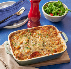 Foil Truffade (Potatoes Gratin with Truffles & Bacon)