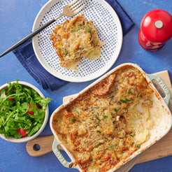 Foil Truffade (Potatoes Gratin with Truffles & Bacon)