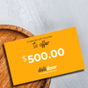 Gift Cards $500.00 Délidoor gift cards