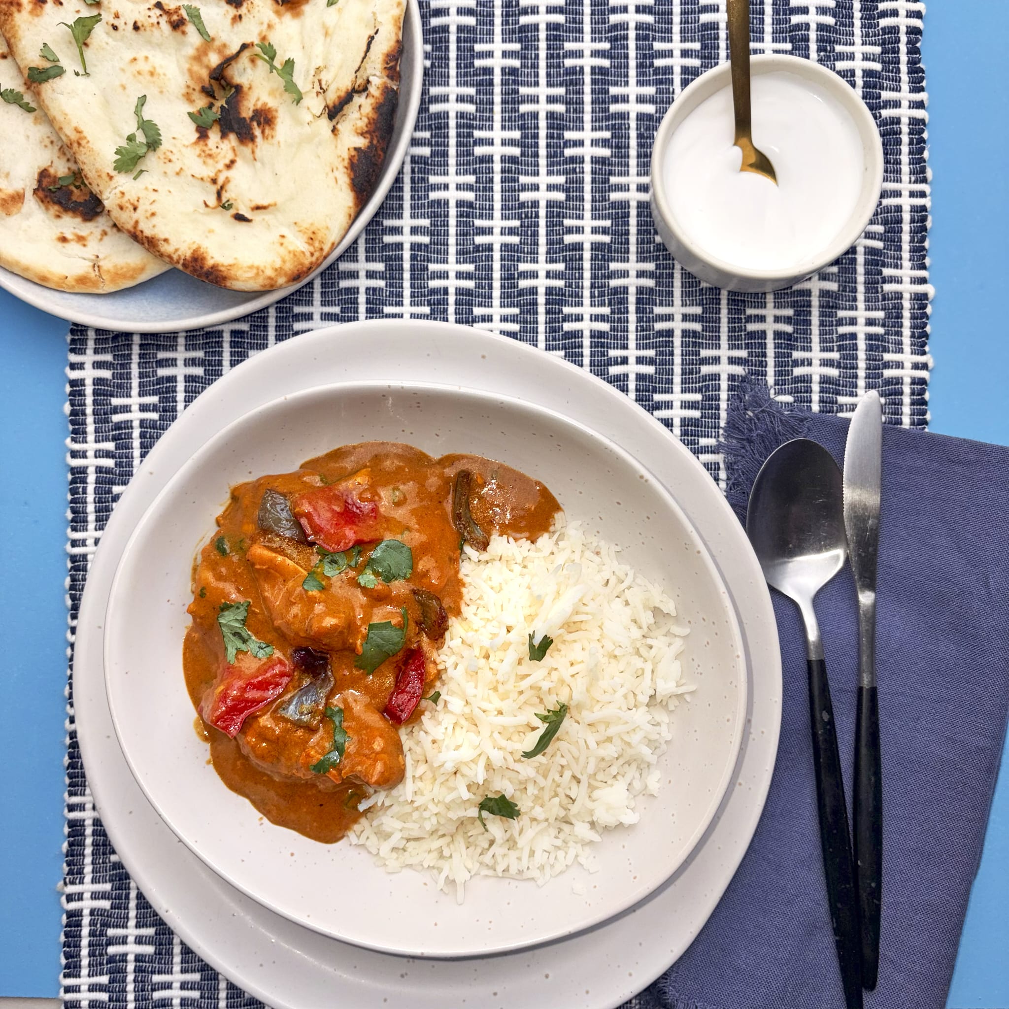 Meals for one Chicken Tikka Masala with Rice