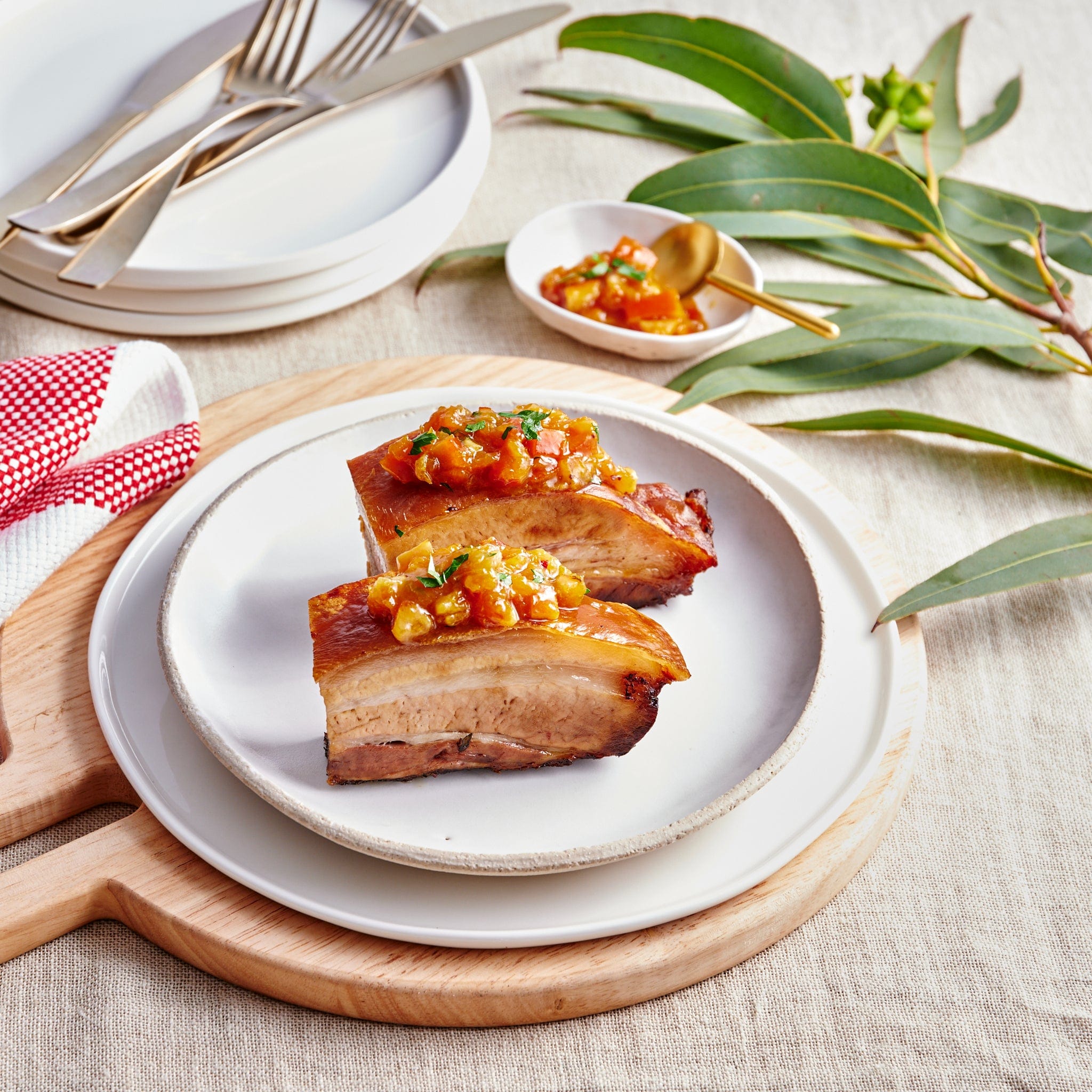 Other Confit Pork Belly with Orange and Chilli Jam
