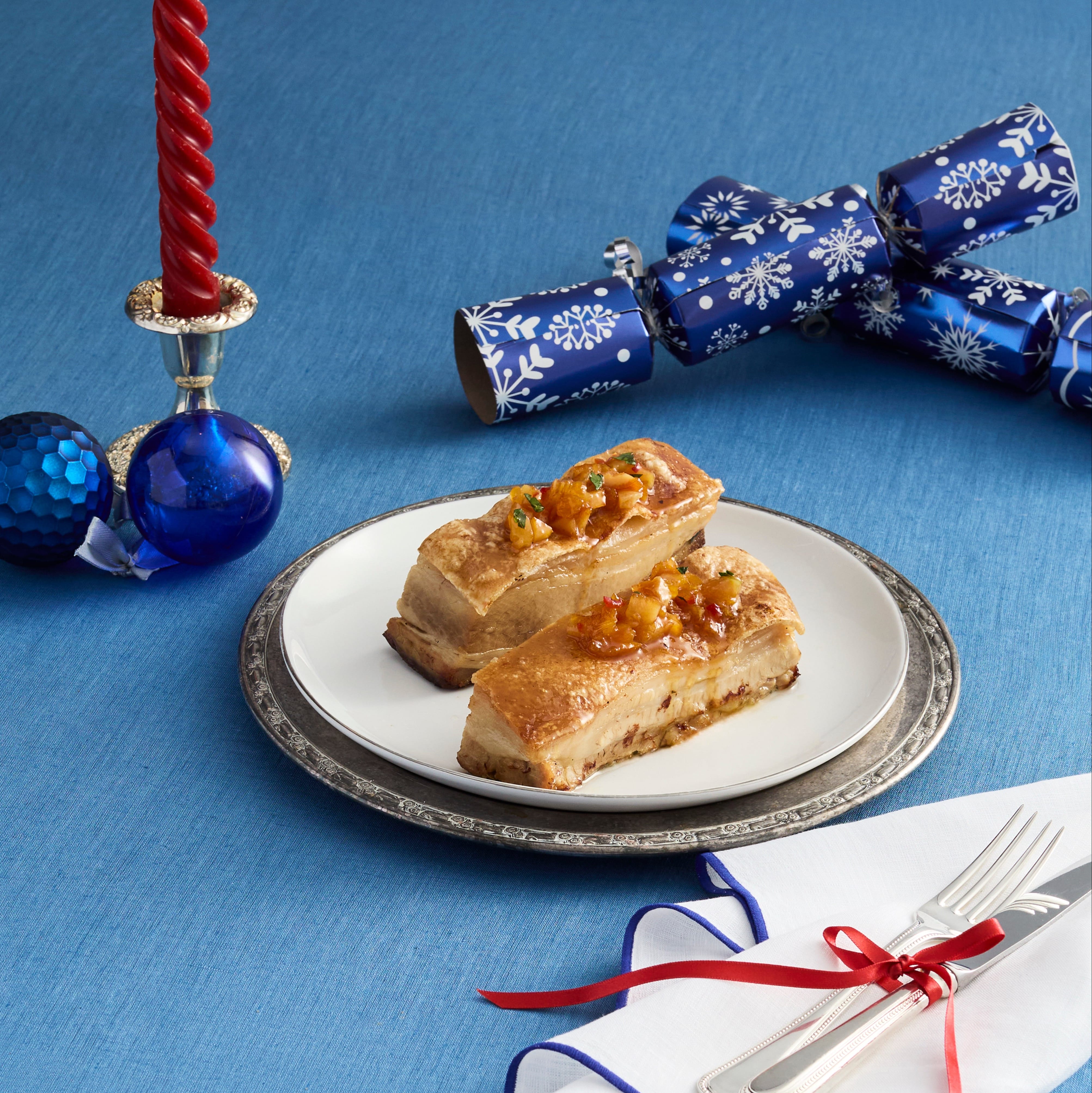 Confit pork belly with orange and chilli jam – Délidoor Christmas