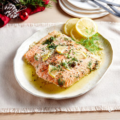 Other Lemon and Capers Marinated Salmon, Serves 6-8