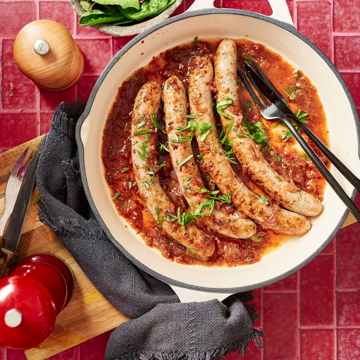 Other Premium Italian Sausages with Home Made Onion Gravy, 4 sausages-3