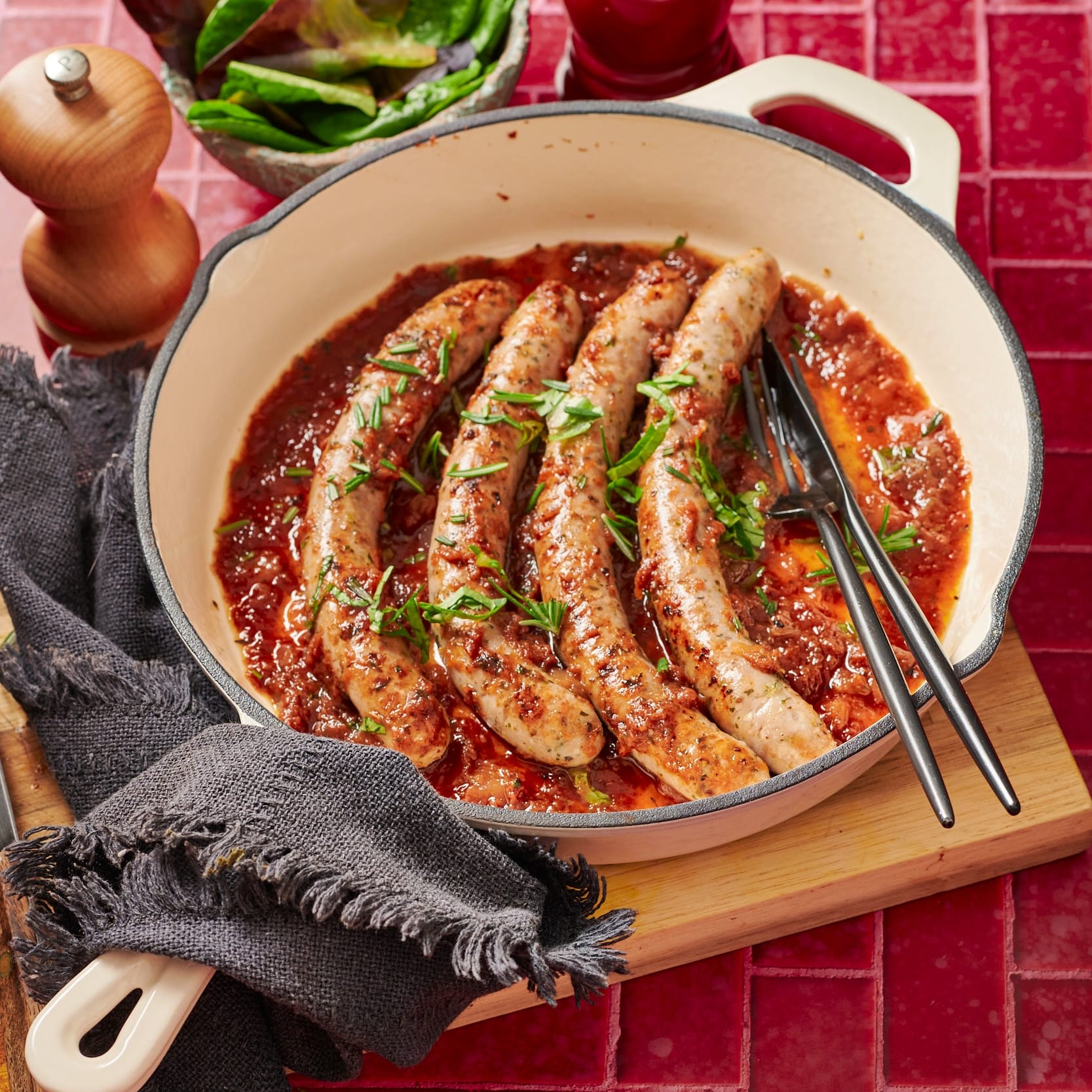 Other Premium Italian Sausages with Home Made Onion Gravy, 4 sausages-3