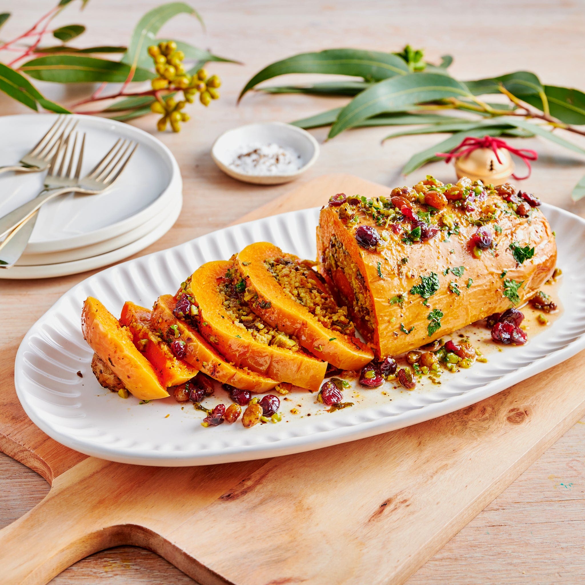 Other Whole Roast Stuffed Butternut Pumpkin, serves 4-6