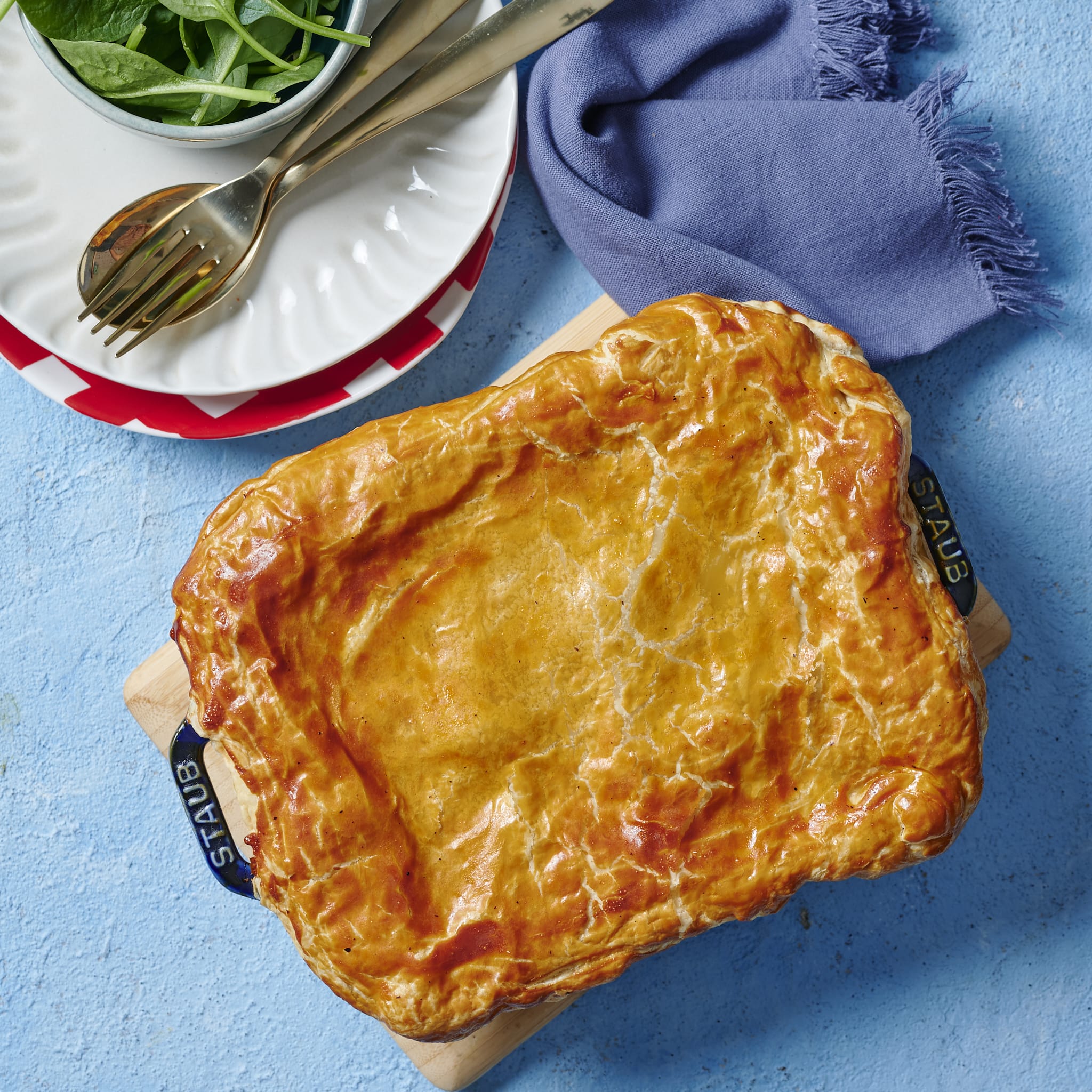 Quiche / Pie / breads Beef Bourguignon Pie