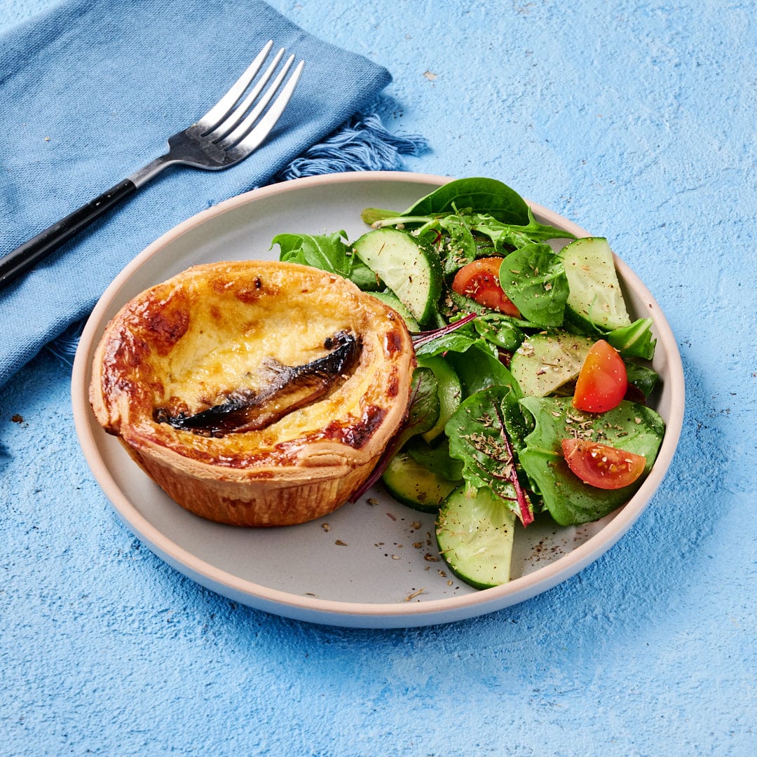 Quiche / Pie / breads Chicken Mushroom Quiche
