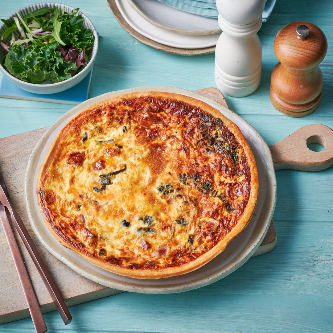 Quiche / Pie / breads Chorizo Quiche Family Size
