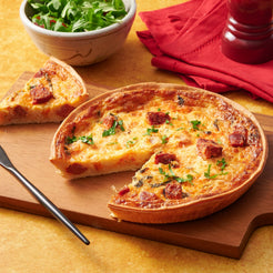 Quiche / Pie / breads Chorizo Quiche Family Size