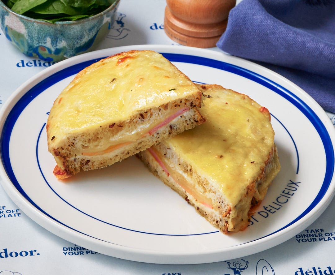 Quiche / Pie / breads Comte Cheese Croque Monsieur * 1