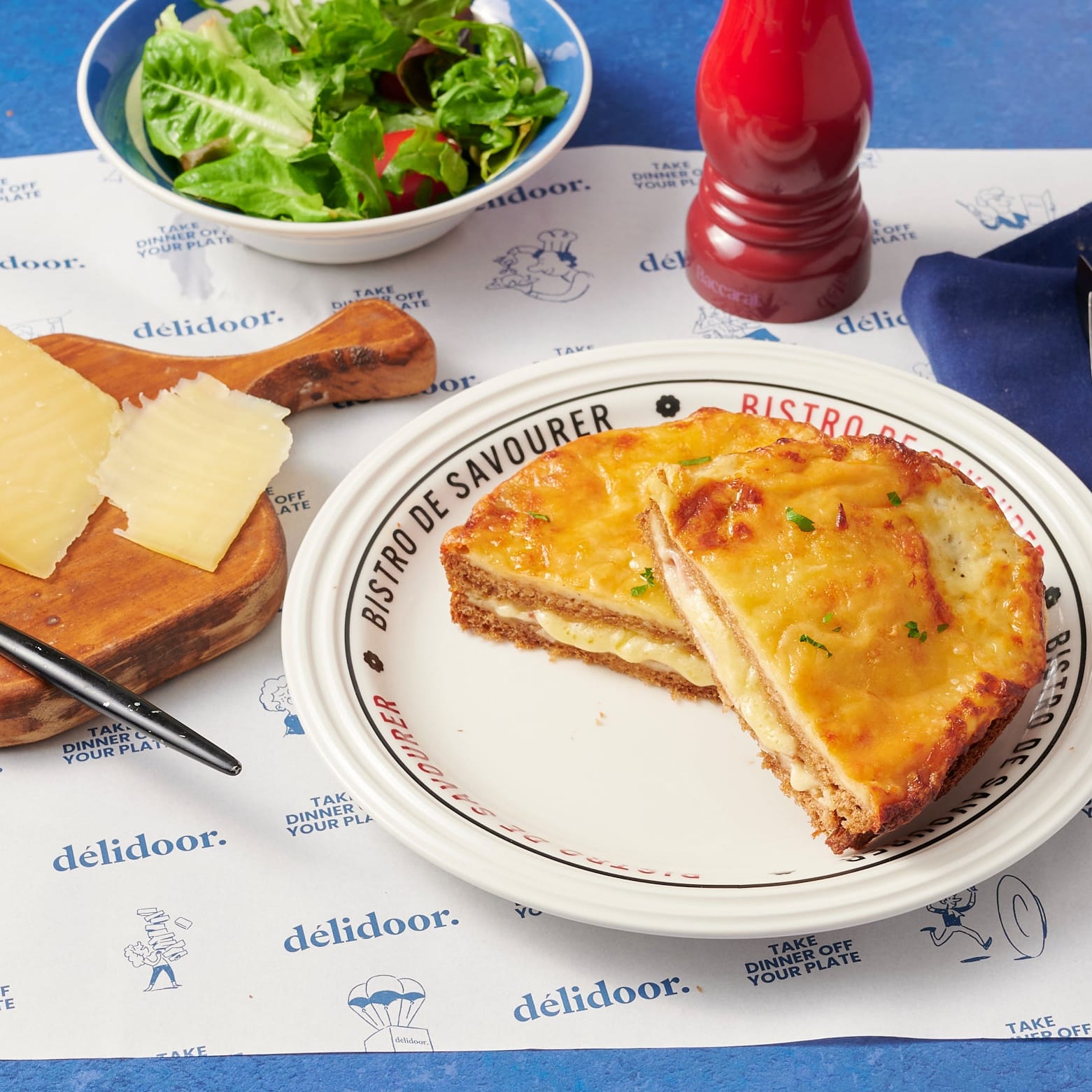 Quiche / Pie / breads Comté Cheese Croque Monsieur * 1