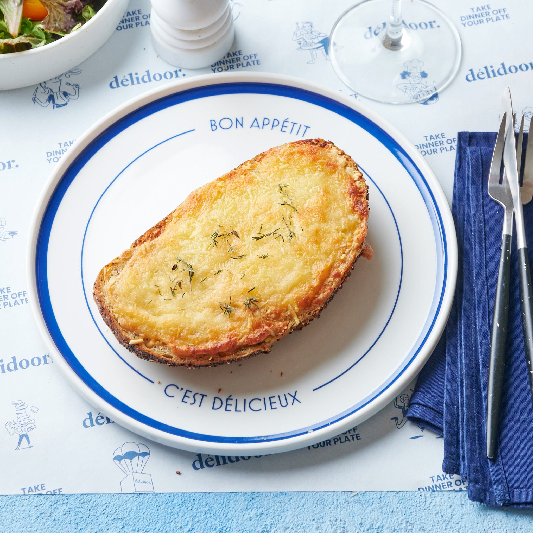 Quiche / Pie / breads Croque Monsieur * 1