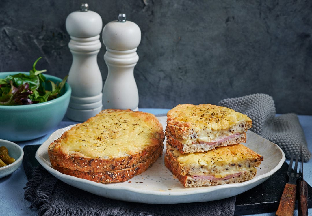 Quiche / Pie / breads Croque Monsieur *2