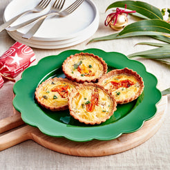Quiche / Pie / breads Handmade Goat Cheese and Roasted Tomatoes Tarts * 4