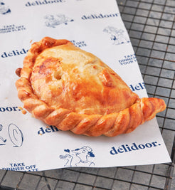 Quiche / Pie / breads Steak, Onion & Guiness Pasty, by the Proper Pasty Company